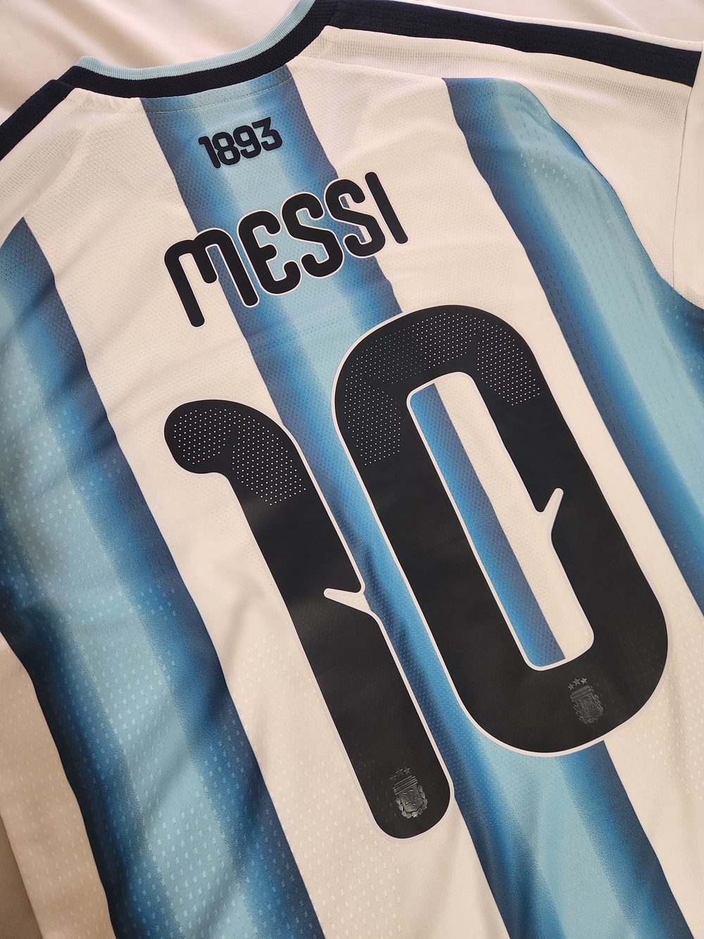 Authentic adidas 2026 World Cup Argentina Home Messi Jersey